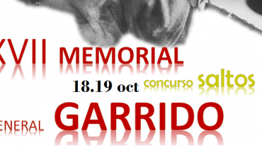 PROGRAMA XVII MEMORIAL GENERAL GARRIDO (18-19 OCT)